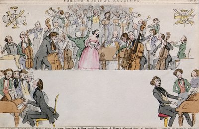 Foress Musical Envelope, pub. by Messrs Fores by English School